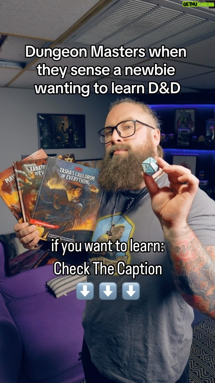 Jay Foster - 5.2K Likes - A LOT of people want to try D&D 🐉 🎲 but have no idea where to start because the books are huge 🤯 and all the math is intimidating! 😰
Well, you’re in luck 🍀 This February, I am launching an ongoing series on the red play button site! ▶️
It will answer very basic questions in very easy to understand ways 🤔 A beginner series WRITTEN for beginners! 😱
I’m also launching a series on how to become a DM for aspiring Dungeon Masters 🧙and those looking to improve 📚
Sub early to get notified when we start! Hit my 🔗 to go now and I’ll see you there!
Also, this was my number 1 video from 2023 😜
#dnd #dnd5e #dungeonsanddragons #dungeonsanddragons5e #howtoplay #dungeonmaster #dungeonmasters #dungeonmasterlife #dungeonmastertips #dndhomebrew #dndcharacters #ttrpg #ttrpgcommunity #tabletopgames #tabletoprpg #criticalrole #dimension20 #baldursgate3 #strangerthings