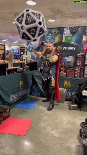 Jay Foster Instagram - Saturday morning at @dragoncon and it’s gonna be MASSIVE… so let’s ROLL INITIATIVE!

#dragoncon #dragoncon2023 #norsefoundry #thor #thorcosplay #ladythor #ladythorcosplay #thorcosplayer #janefoster #dice #dicegoblin #dnddice #dicecollection #dnd #dnd5e #dungeonsanddragons #dungeonsanddragons5e #dungeonsanddragonsdice #ttrpg #ttrpgdice #tabletoprpg #tabletopgaming