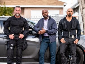 Jay Harrington Instagram - 30 plus years of friendship with this guy, @tayediggsinsta 

from @sudramadept to @swatcbs 
what a ride!!!

see ya tomorrow night at 8pm on @cbstv 

@davinophotostudio