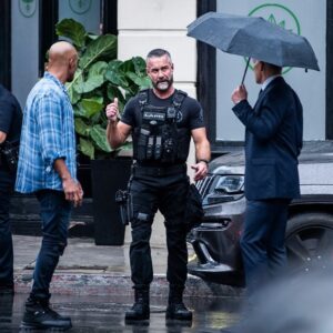 Jay Harrington Instagram - yup.  still raining.  just confirmed it with the guy inside.

@davinophotostudio
