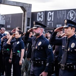 Jay Harrington Instagram - some bts from Friday nights all new @swatcbs 👊🏼
not sure what’s happening in that last one 😂 

@davinophotostudio