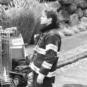 Jay Hayden Instagram - Some cast photos of #Station19 and my first picture in a series I’ve entitled: Touch of Grey.  See you on Thursday, March 22nd! @station19tv @abcnetwork #TGIT #shondaland #station19 #miguelsandoval