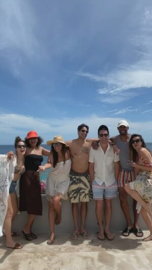 Jay Hayden Instagram - A very nice time. Missing a few of us but we tried to take it to the limit in your honor.
Huge thank you to Grand Velas Boutique Hotel for having us. Amazing!
@grandvelasboutiquehotel @velasresorts 
@howelltalentrelations #myvelasexperience
#travelpartner #station9 #Cabo 
#theglipinthegloss #thedinnerwitch #vitamincshowers #carlosmiranda