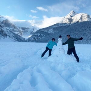Jay Hayden Instagram - We made a snowman!