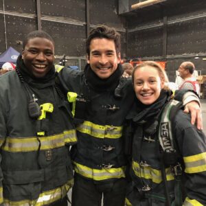 Jay Hayden Instagram - Some cast photos of #Station19 and my first picture in a series I’ve entitled: Touch of Grey.  See you on Thursday, March 22nd! @station19tv @abcnetwork #TGIT #shondaland #station19 #miguelsandoval