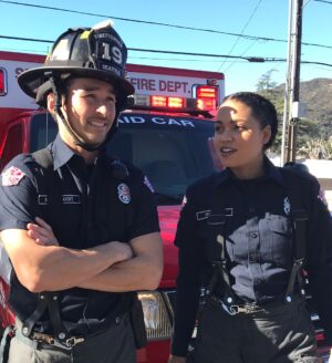 Jay Hayden Instagram - Can we all watch @station19 tonight?? Should we all just turn it on at 9/8c on ABC and do some twittering about it? I think the answer can be yes. Let’s do yes and get those kids to bed, grab a beverage, and tune in. #station19 #tgit
