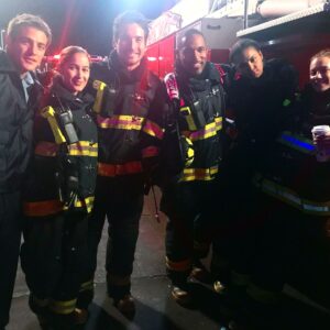 Jay Hayden Instagram - Some cast photos of #Station19 and my first picture in a series I’ve entitled: Touch of Grey.  See you on Thursday, March 22nd! @station19tv @abcnetwork #TGIT #shondaland #station19 #miguelsandoval