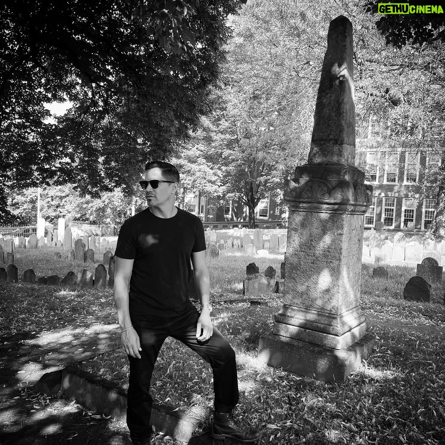 Jay Hernandez - 23.4K Likes - When wearing black you're always appropriately dressed for the cemetery. ⚰️☠️