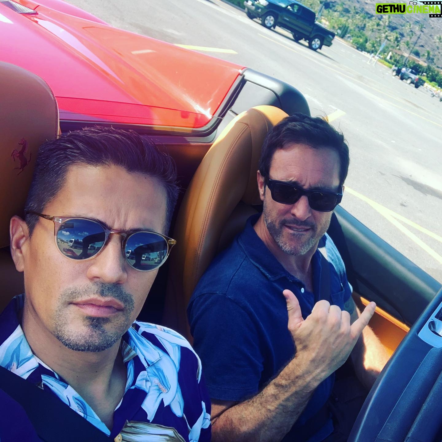 Jay Hernandez - 44.9K Likes - Notice the look of grave concern as McGarrett gets behind the wheel...I was not acting. Check out what happens tonight on @cbstvstudios #H5OxMagnum