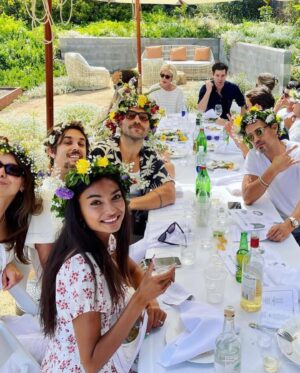 Jay Hernandez Instagram - So, I've celebrated midsummer in Sweden & now the US. Does that make me an honorary Viking @joelkinnaman ? 🤔