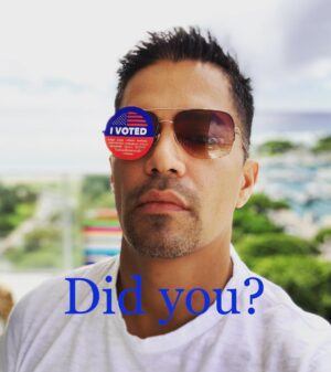 Jay Hernandez Instagram - If you don’t vote you can’t complain.