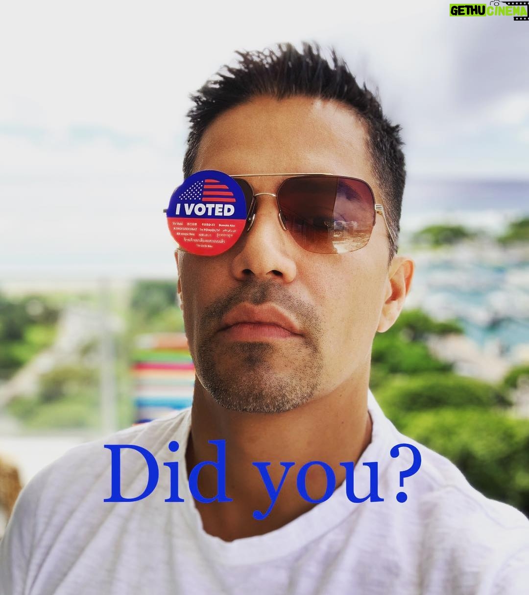 Jay Hernandez - 30.6K Likes - If you don’t vote you can’t complain.