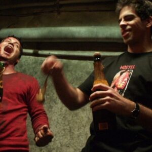 Jay Hernandez Instagram - My boy @realeliroth sent me some pics from the set of Hostel. We had an absolute blast making this twisted film. We shot in some of the SKETCHIEST locations, the abandoned psych ward had to be one of the best(worst) 😆which makes perfect sense as this film delves into the depravity of humanity and takes you on a ride to some dark places. If you dig that kinda stuff and haven't seen it, check it out. 😈 Not for kids🙅🏻‍♂️