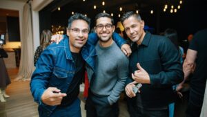 Jay Hernandez Instagram - So much talent, so many beautiful people! Thank you @jessicaalba and @tracybrennan for conceiving and making this wonderful night a reality. We have so much work to do! ❣️🥂💪🏽⚡️