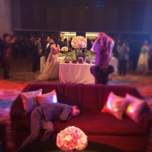 Jaycee Chan Instagram - 所以說婚禮真的很累人的！新郎新娘辛苦了！這張照片「一小躺前兩大後站」2014-5-18 攝影-房子😏. It's very tiring to be the host of a wedding, it's so tiring that one of the guest passed out(a kid maybe ran too much)... Imagine how tiring is it for the host... Heavy dress stand up straight all day... High heels... Pictures... Talk talk talk chat chat chat more pictures ...😱😱😱 But it's great to see one of my family member finding her another half! Congrats!