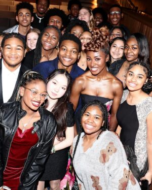 Jayme Lawson Instagram - What an absolute privilege to kickoff this premiere in my HOMETOWN with people I hold dear! ❤️🙏🏾 #Genius MLK/X 

(To my Duke Ellington fam: you have EVERYTHING that you need. And you always have! Love y’all! ❤️)