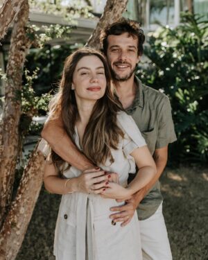 Jayme Matarazzo Instagram - Meu amor pra sempre ❤️
Te amo e te admiro muito minha linda. É bom demais viver ao seu lado. 
@luizatellechea 🌹

📷 @babuskafotografia