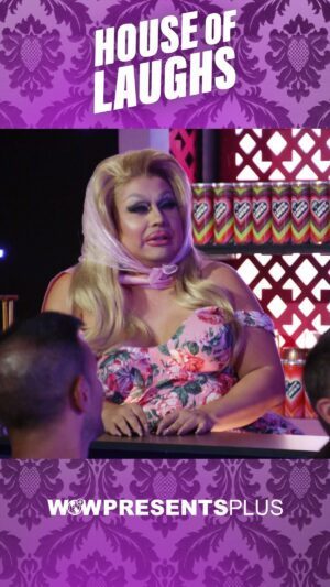 Jaymes Mansfield Instagram - So glad they had that talk 😂🍹 @jaymesmansfield serves as @jennifercoolidge behind the @houseoflovecocktails bar in #HouseOfLaughs, now streaming on @wowpresentsplus! 

🎤 #HouseOfLaughs, hosted by @lawrencechaney, premieres Tuesdays:
🌍 8PM UTC @wowpresentsplusuk 
🇺🇸 12PM PT/3PM ET @wowpresentsplus