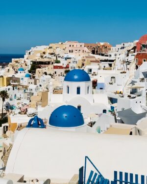 Jaymes Vaughan Instagram - Santorini Dump 💙🇬🇷