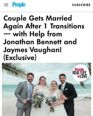 Jaymes Vaughan Instagram - We want to relive this day over and over. Thank you @maybelline for making this dream come true. Thank you @unico2087 for being the most amazing wedding venue now twice! And Jenna and Sarah thank you so much for sharing your special day and your beautiful love with us. 

All Images by Superstar Queer Photographer @kellybalch 
Make up by @thefacebykase
