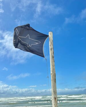 Jaymes Vaughan Instagram - I’ve never had the chance to put my feet in the Indian Ocean until here in Cape Town. Then I saw the flag with the shark on it…and well, I’ve still never put my feet in the Indian Ocean.