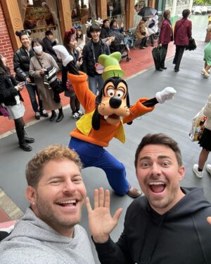 Jaymes Vaughan Instagram - Checking Tokyo Disney off the gay bucket list. #disney #tokyodisney