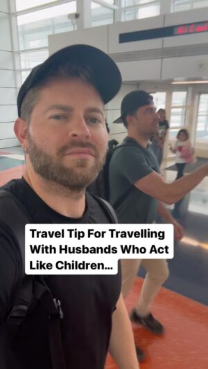 Jaymes Vaughan Instagram - This has at least kept him from touching everything in site 😩