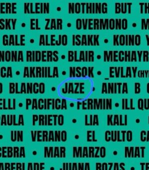 Jaze Instagram - estamos en el @lollapaloozaar 🥲🥲 
daleeeee 🇵🇪🇵🇪🇵🇪