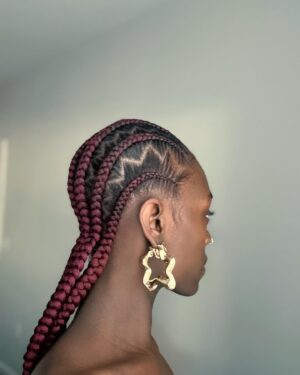 Jazlyn Miller Instagram - You heard her😮‍💨🥵 
——

Braids: @modernstylessb 🫶🏾🫶🏾