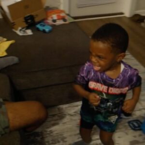 Jazlyn Miller Instagram - My Mansa man turned 3 yesterday! I know you can’t read but here it goes😂.

I can’t believe it’s been 3 years since mommy and daddy waited 52 hours for you🥹😮‍💨 (50 all natural, until my emergency c-section🫠). Time flies when you’re having fun! 
Mansa is so incredibly smart, musically inclined, monster truck obsessed, strong willed, empathetic, the best big brother, loving, strong, hilarious, talkative, and so so sweet! 
-
It’s truly been an honor raising you alongside your daddy. You have taught us so many things about each other, and the world around us. You have helped bring us closer! We are such a great team, and you make it easy (most times😂). Thank you for being our first baby & our first everything. We literally say to each other at least 5 times a day how blessed we are to have you in our lives. 

My Aries baby. I love you deep, and forever.
