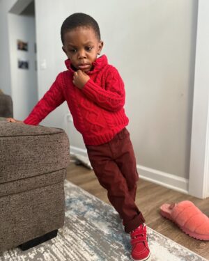 Jazlyn Miller Instagram - My Mansa man turned 3 yesterday! I know you can’t read but here it goes😂.

I can’t believe it’s been 3 years since mommy and daddy waited 52 hours for you🥹😮‍💨 (50 all natural, until my emergency c-section🫠). Time flies when you’re having fun! 
Mansa is so incredibly smart, musically inclined, monster truck obsessed, strong willed, empathetic, the best big brother, loving, strong, hilarious, talkative, and so so sweet! 
-
It’s truly been an honor raising you alongside your daddy. You have taught us so many things about each other, and the world around us. You have helped bring us closer! We are such a great team, and you make it easy (most times😂). Thank you for being our first baby & our first everything. We literally say to each other at least 5 times a day how blessed we are to have you in our lives. 

My Aries baby. I love you deep, and forever.