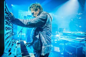 Jean-Michel Jarre Instagram - Laser harp and guitar in perfect harmony… see you tomorrow at our FREE ENTRY concert in Bratislava! @eset @starmus 

📸 @tomaskika 
#Starmus #StarmusVII #StarmusEarth #StarmusFestival2024 #Bratislava #Slovakia #ESET #DigitalSecurity #BridgefromtheFuture #music #science #jeanmicheljarre #brianmay
