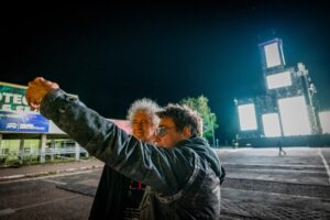 Jean-Michel Jarre Instagram - Some moments from last night's rehearsals, brainstorming with @brianmayforreal. Nearly ready for you at Bridge From the Future, this Sunday in Bratislava. Don't forget it's FREE ENTRY and open to all! @starmus @eset 

📸 @tomaskika 
#Starmus #StarmusVII #StarmusEarth #StarmusFestival2024 #Bratislava #Slovakia #ESET #DigitalSecurity #BridgefromtheFuture #music #science #jeanmicheljarre #brianmay