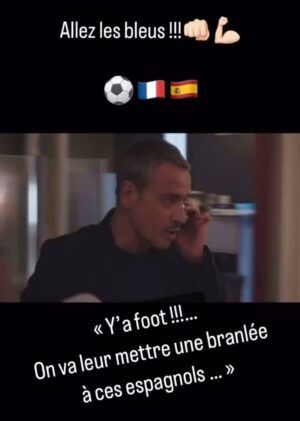 Jean-Michel Tinivelli Instagram - Voilà ç est fini …Ça nous pendait au nez …du lourd  effectivement 😂😂😂😂🖕On a perdu !! Allez coucouche  panier Dede ..Quand la fiction dépasse la réalité ou presque ou pas du tt car 😂😂😂 la branlée C est nous qui l avons prise 😂🤓😊😘 …😂😂😂ça aurait pu être prémonitoire ce passage Ahaha !! Allez les bleus qd même et bravo à l Espagne !! Merci @aliceneversfans1  et bonne journée à tous … @spain @euro2024  @fff  @tf1  #foot #france#football #game#espagne#spain#roastbeef #end#calcio#tortue#gaulois#out#finito#merci#chorizo#alicenevers #serie #fiction #tv #love #victoire #tinivelli#actor#serie#tv#fiction#forza#karai#❤️❤️❤️