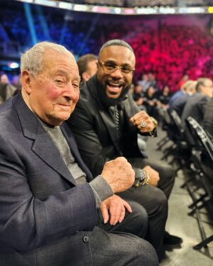 Jean Pascal Instagram - At The Fight With The One And Only Mr. Bob Arum. @toprank  #legend #jeanpascal #beterbievsmith