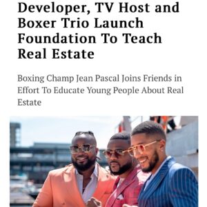 Jean Pascal Instagram - “In school, we don't learn those things, and yet they are some of the most important things”

Thank you to Kristian Gravenor, for this article about our foundation.

#yrefoundation #rising #foundation #realestatemontreal #youthrisingestate