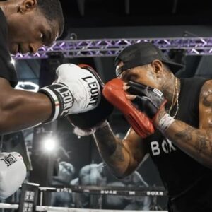 Jean Pascal Instagram - With the young bull 😈🥊🔥 @bjpblackstar from 🇨🇦 putting in work at the @boxrgym headquarters 🏆🏆🏆🏆🏆

@jeanpascalchamp you got a serious problem 🥊🔥
#futureofboxing #greatnessinthebloodline 
@commanderzero 

House of Champions 🏆
@boxrgym 

#boxr #boxing #boxrgym