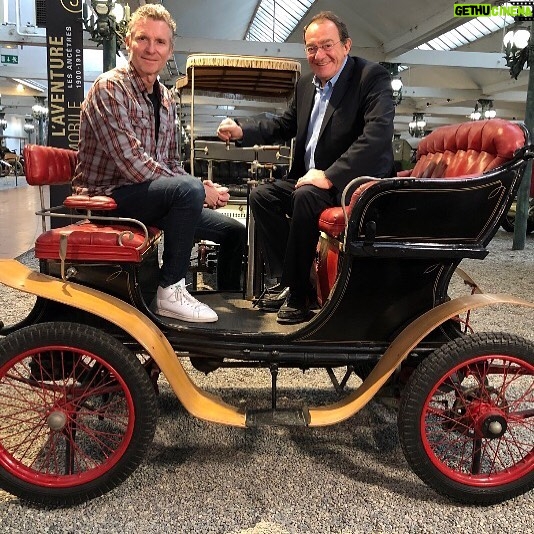 Jean-Pierre Pernaut - 3.2K Likes - Joli moment au musée de Mulhouse avec l’ami Brogniart pour Auto Moto