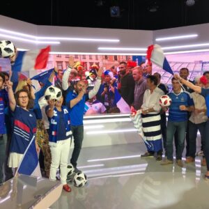 Jean-Pierre Pernaut Instagram - Le 13h avec les Bleus !