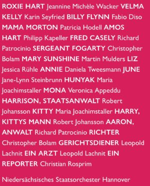 Jeannine Wacker Instagram - And who in case she doesn’t hang, can say she started with a bang?  
R O X I E  H A R T ♥️
 Aaaaaaah Leute, ich darf ab Dezember am Staatstheater Hannover die ikonische Roxie Hart in „Chicago“ spielen und das auch noch mit einem fantastischen Team und einer Hammer-Besetzung!
Ich sage es in letzter Zeit öfter, aber nur weil es stimmt, diese Rolle, dieses Stück zu spielen ist ein wahr gewordener Traum.
Als die Verfilmung von „Chicago“ in die Kinos kam, hab ich mein kostbares Taschengeld gleich zweimal ausgegeben, weil ich es einfach noch einmal sehen MUSSTE. Und ich habe meine Mama mitgeschleppt, weil ich ihr meinen neuen Lieblingsfilm zeigen wollte 😅
1000 Dank @seilerfel und @costellodanieljohn für euer Vertrauen. Ich freue mich rieisg auf dieses Abenteuer!

„Chicago“ ist natürlich ein Klassiker, aber für die, die es nicht kennen, eine Mini-Einführung:
Das Musical „Chicago“ spielt im gleichnamigen jazz-verliebten Chicago der 1920er Jahre und dreht sich um Verbrechen, Showbusiness und die Suche nach Ruhm. Die Handlung folgt Roxie Hart, die ihren Liebhaber ermordet und daraufhin ins Gefängnis kommt. Im Gefängnis trifft sie auf Velma Kelly, eine etablierte Bühnenkünstlerin, die ebenfalls wegen Mordes einsitzt. Beide Frauen streben danach, ihre Straftaten zu nutzen, um Medienstars zu werden. Sie kämpfen um die Aufmerksamkeit des schlauen Anwalts Billy Flynn, der für seine Fähigkeit bekannt ist, das Strafrechtssystem zu manipulieren, um seine Klientinnen berühmt zu machen.
Roxie Hart ist der Inbegriff der zwielichtigen Heldin, die durch List, Charme und einen Hauch von Naivität versucht, ihre Freiheit und Berühmtheit zu erlangen. 
„Chicago“ ist sexy, provokant und energiegeladen, beleuchtet aber auch kritisch die Sensationslust und die Doppelmoral der Gesellschaft. Das Stück ist eine Hommage an den Jazz und die Vaudeville-Tradition, ein Abend voller Glamour und Dunkelheit macht.

Who says that murder’s not an art? 

Ich zähl dann mal die Tage :)

📸 @nicolaipeer 

#roxiehart #chicagothemusical #roxie #staatstheaterhannover #musicaltheatre #actress #hannover #musicaltheatreactress #whosaysthatmurdersnotanart