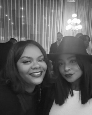 Jeanté Godlock Instagram - stepped out for the premiere of the 1619 Project on @hulu. 

in a world where they are actively trying to erase and treat our history as if it never happened. WE WILL NEVER FORGET. the first episode was amazing. i can’t wait to see the rest. ✊🏾 

#1619Hulu #1619Project