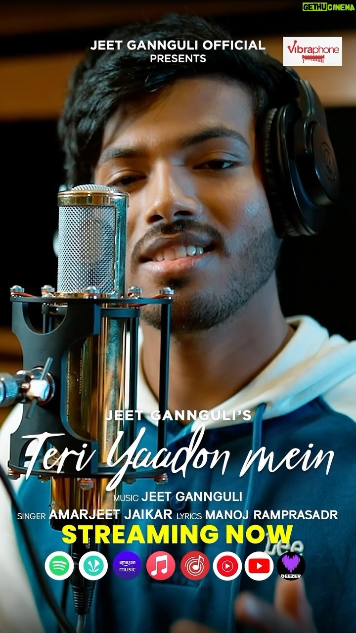 Jeet Gannguli - 6K Likes - Teri Yaadon Mein’ takes you on a journey of emotions. Streaming now on all platforms!
@virginmusicin @iamamarjeetjaikar @manojramprasadrofficial @spotifyindia @jiosaavn @amazonmusicin @wynkmusic
@applemusic @youtubemusic @deezer @iheartradio
#teriyaadonmein #jeetgannguli #amarjeet
#spotify #jiosaavn #amazonmusic #wynkmusic #applemusic #youtubemusic #deezermusic #iheartradio
