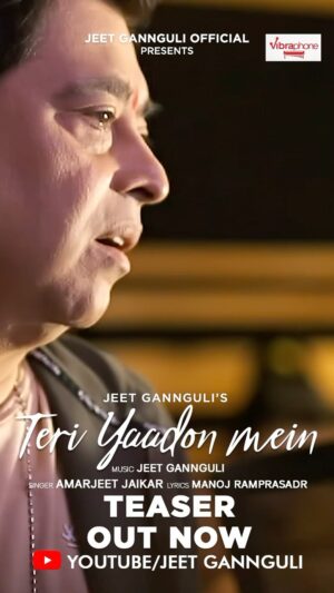 Jeet Gannguli Instagram - Teaser Alert! Get a sneak peek into ‘Teri Yaadon Mein’! Watch now and feel the excitement! 
 

#teaseroutnow #teriyaadonmein #teaservideo #teaseroutnow #jeetgannguli #amarjeet #jeetganguly #amarjeetjaikar