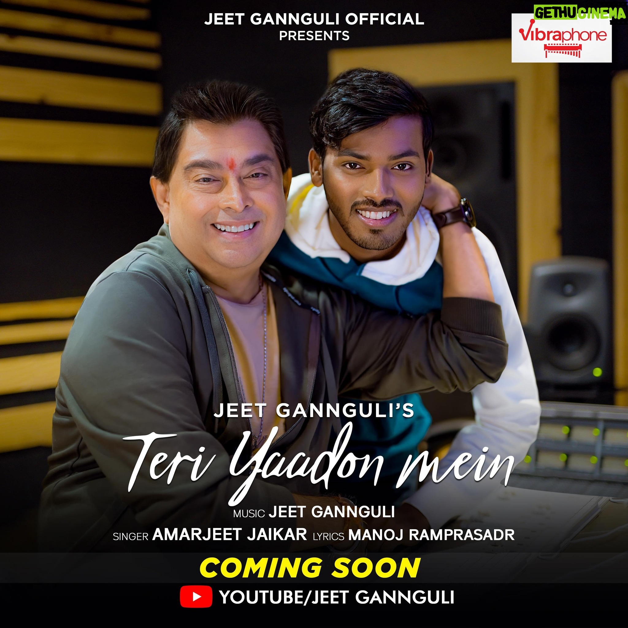 Jeet Gannguli - 2.5K Likes - “Brace yourselves! ‘Teri Yaadon Mein’ is on its way! Stay tuned for more updates!
#comingsoon #teriyaadonmein #newsongalert #jeetgannguli #amarjeet #staytuned #youtubechannel