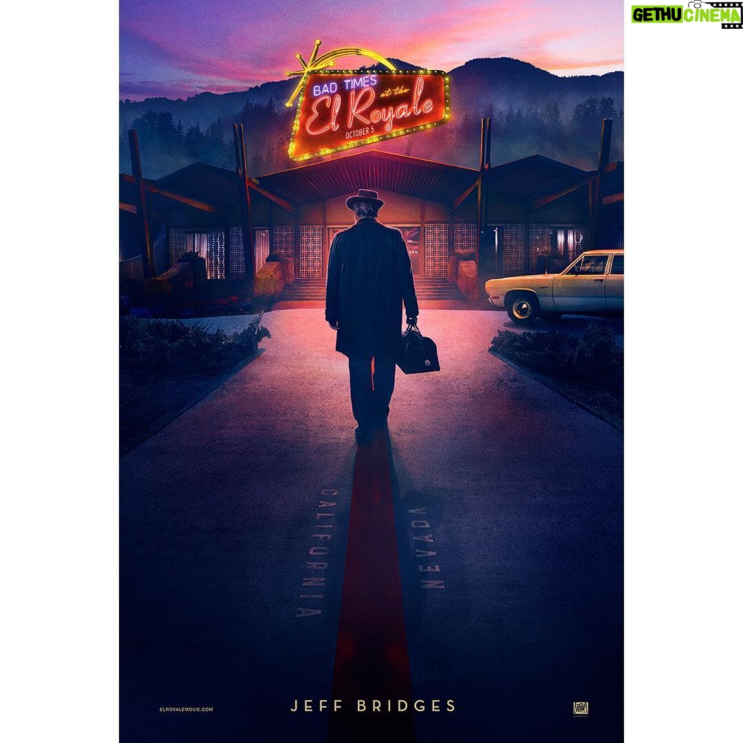 Jeff Bridges - 11.9K Likes - Bad Times coming soon. @ElRoyaleMovie #ElRoyaleMovie