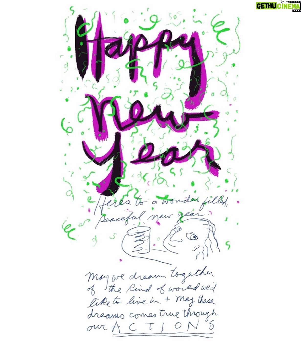 Jeff Bridges - 80.6K Likes - May we dream together of the kind of world weād like to live in & make these dreams come true through our actions. Wishing everyone a Happy New Year! More @: jeffbridges.com/latest