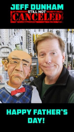 Jeff Dunham Instagram - Forget neckties and cordless drills this Father’s Day! Put a smile on your dad’s face with tickets to my all-new Jeff Dunham: Still Not Canceled Tour! Pre-sale starts TOMORROW using code WALTER and on-sale starts June 12th. Head over to jeffdunham.com NOW for the best seats! He’s not going to want to miss it!