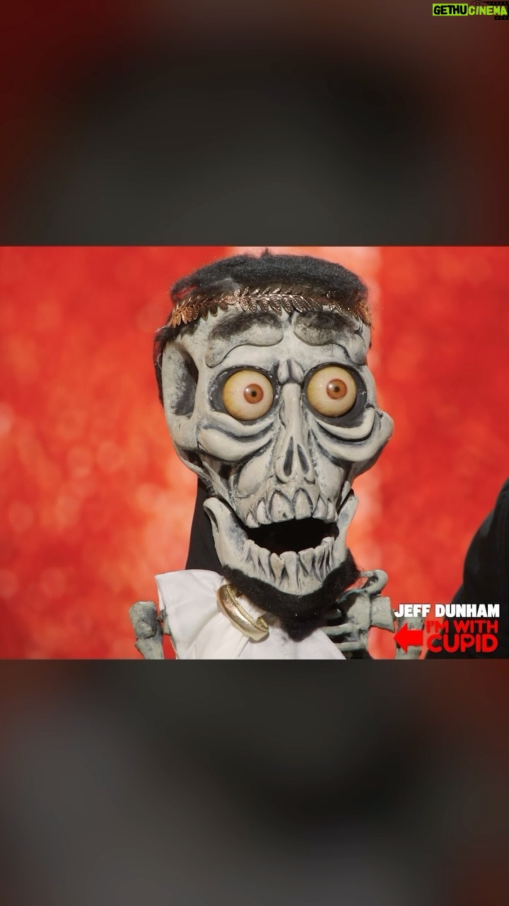 Jeff Dunham - 114.6K Likes - Just in time for Valentine’s Day, everyone’s favorite immortal, Achmed, sneaks his way back on to the air as a Greek god in my all new @ComedyCentral standup special, “I’m with Cupid!”