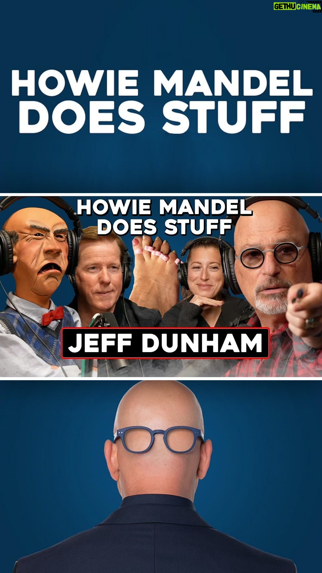 Jeff Dunham - 21.9K Likes - My good friend @howiemandel invited Walter and me to be on his podcast, “Howie Mandel Does Stuff” and we had a blast! If you want a good laugh today, check out the entire episode on YT. 🔴 Link in bio!