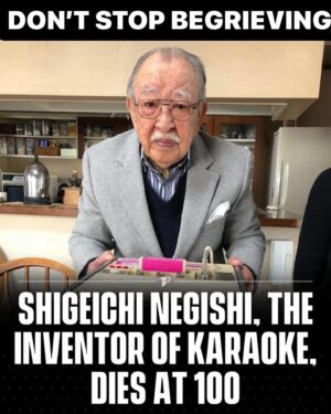 Jeff Ross Instagram - Shout out to SHIGEICHI NEGISHI for inventing one of my favorite things! FOLKS, WHAT IS YOUR go to karaoke song? Mine is “Consider Yourself” from the score of “Oliver!” #karaoke